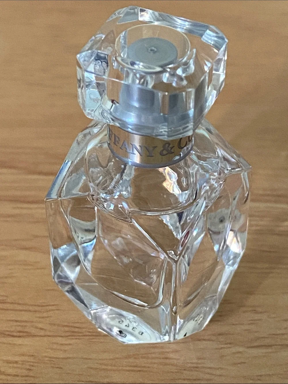 Tiffany & Co. Clear EDT Faceted Bottle with Box